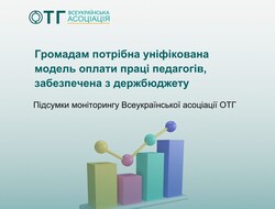 Моніторинг громад: коштів на оплату праці педагогів бракує
