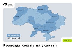 30 громад отримають понад 2 мільярди гривень на облаштування укриттів